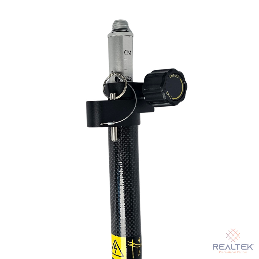 Jalón Telescópico STEC Fibra de Carbono 2,15 cm